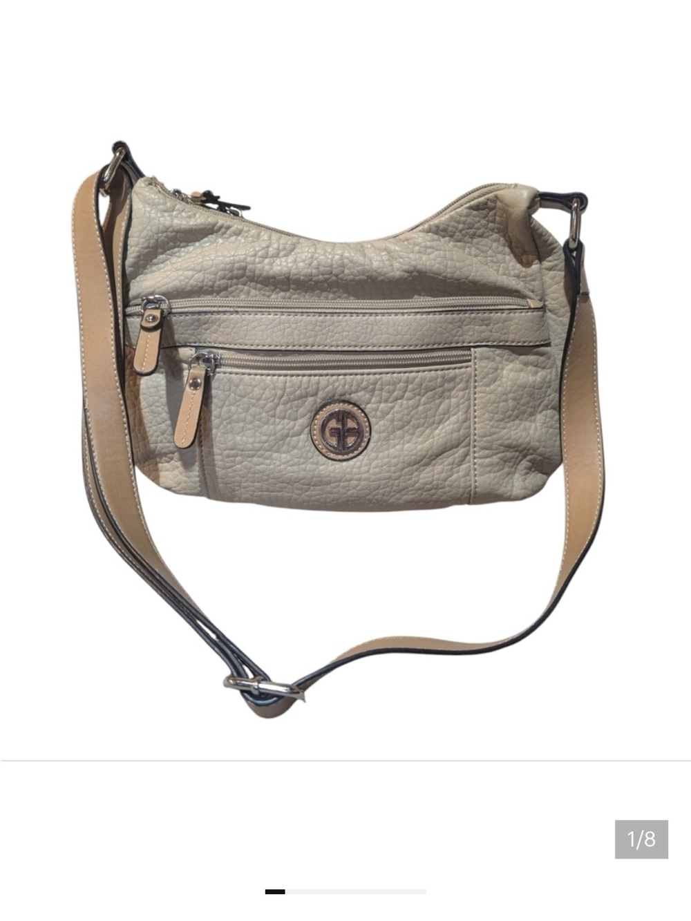 Giani Bernini  purse/crossover Bag . 13” X. 9”. Great shape!
